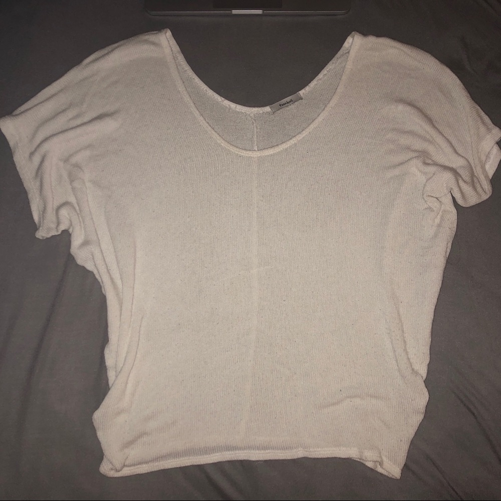 sweater knit top 😊